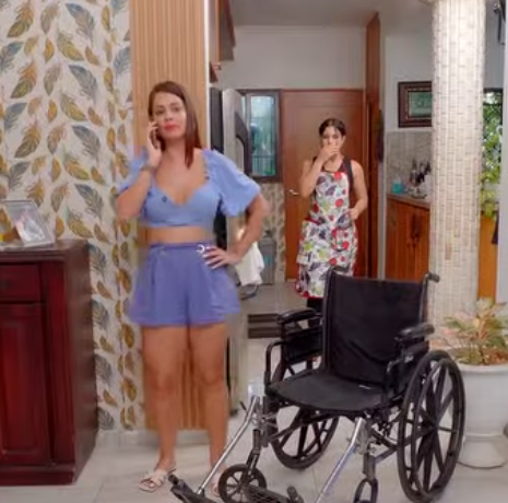 Fingió estar en silla de ruedas pero la empleada fue más inteligente parte 2