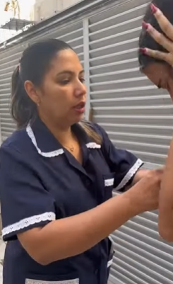 Eles arrancaram vestido dela para estragar entrevista de emprego parte 2